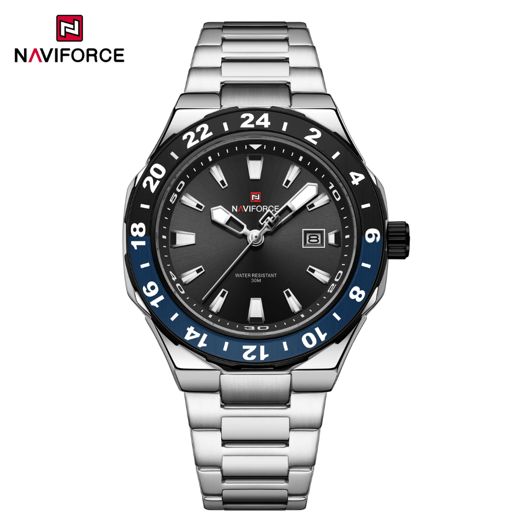 Naviforce Acero Calendario Ref NF9249