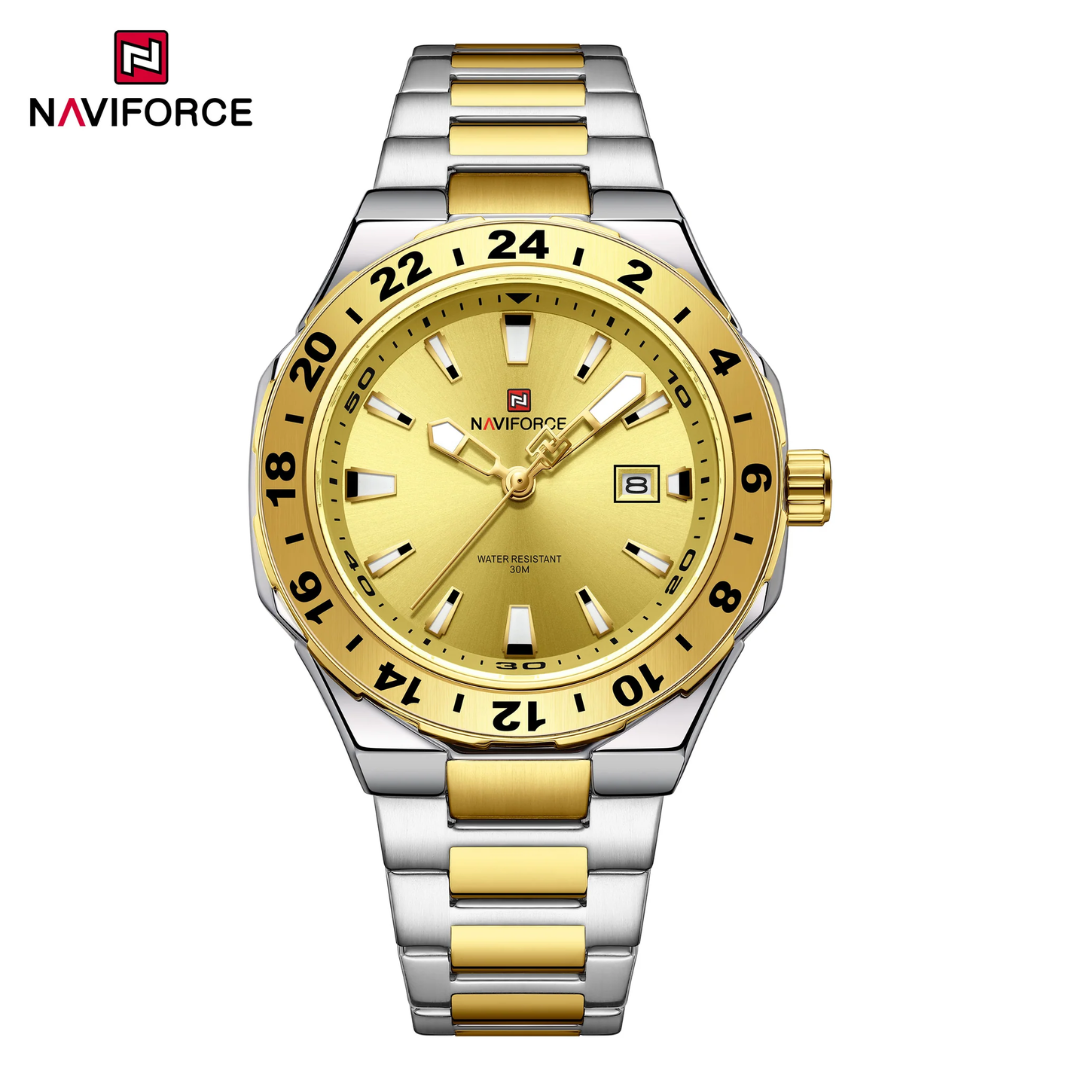 Naviforce Acero Calendario Ref NF9249
