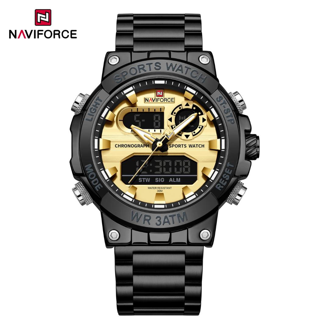 Naviforce Acero Doble Hora Ref NF9237