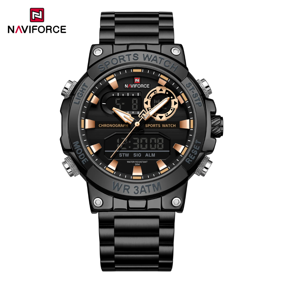 Naviforce Acero Doble Hora Ref NF9237