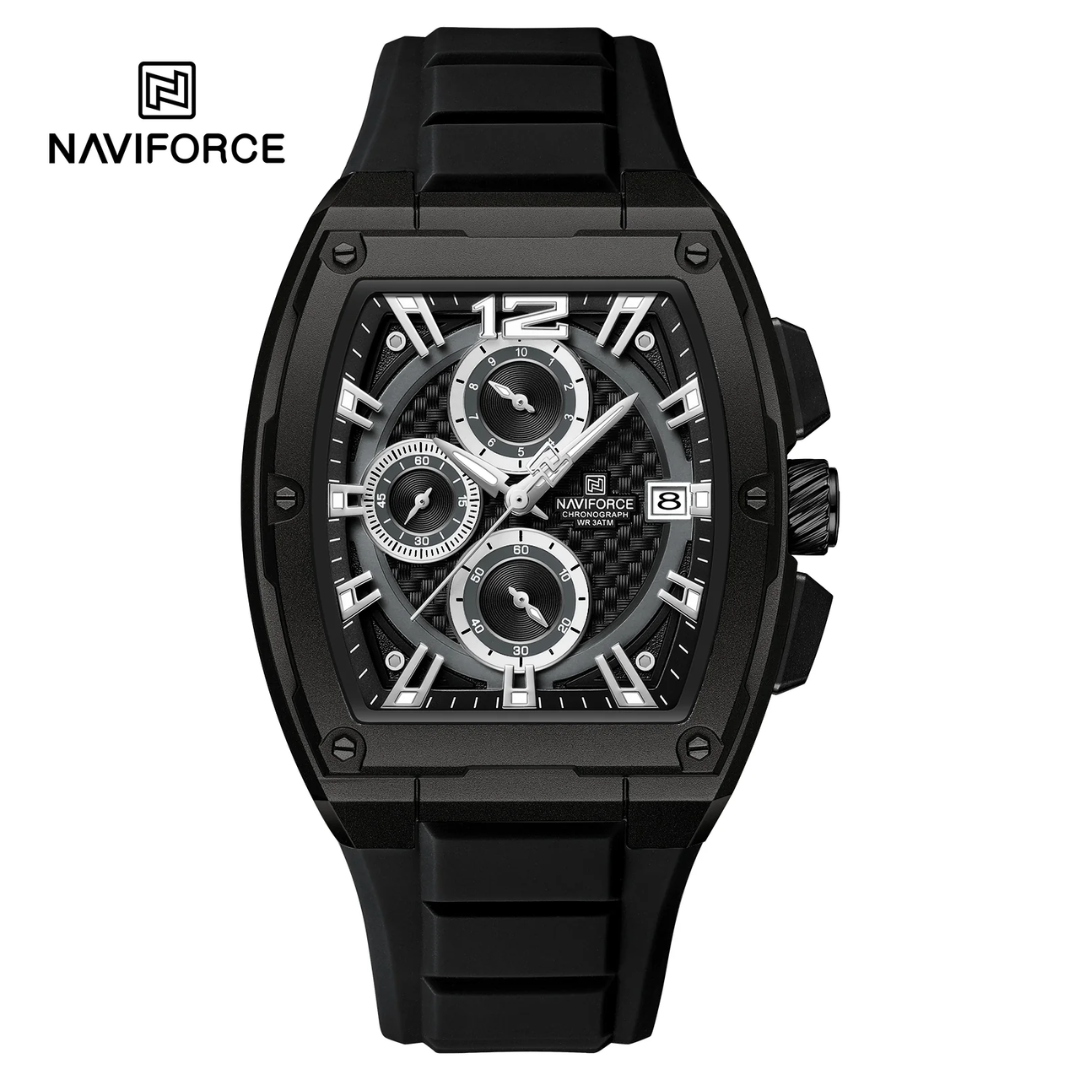 Naviforce Silicona Cronógrafo Ref NF8050