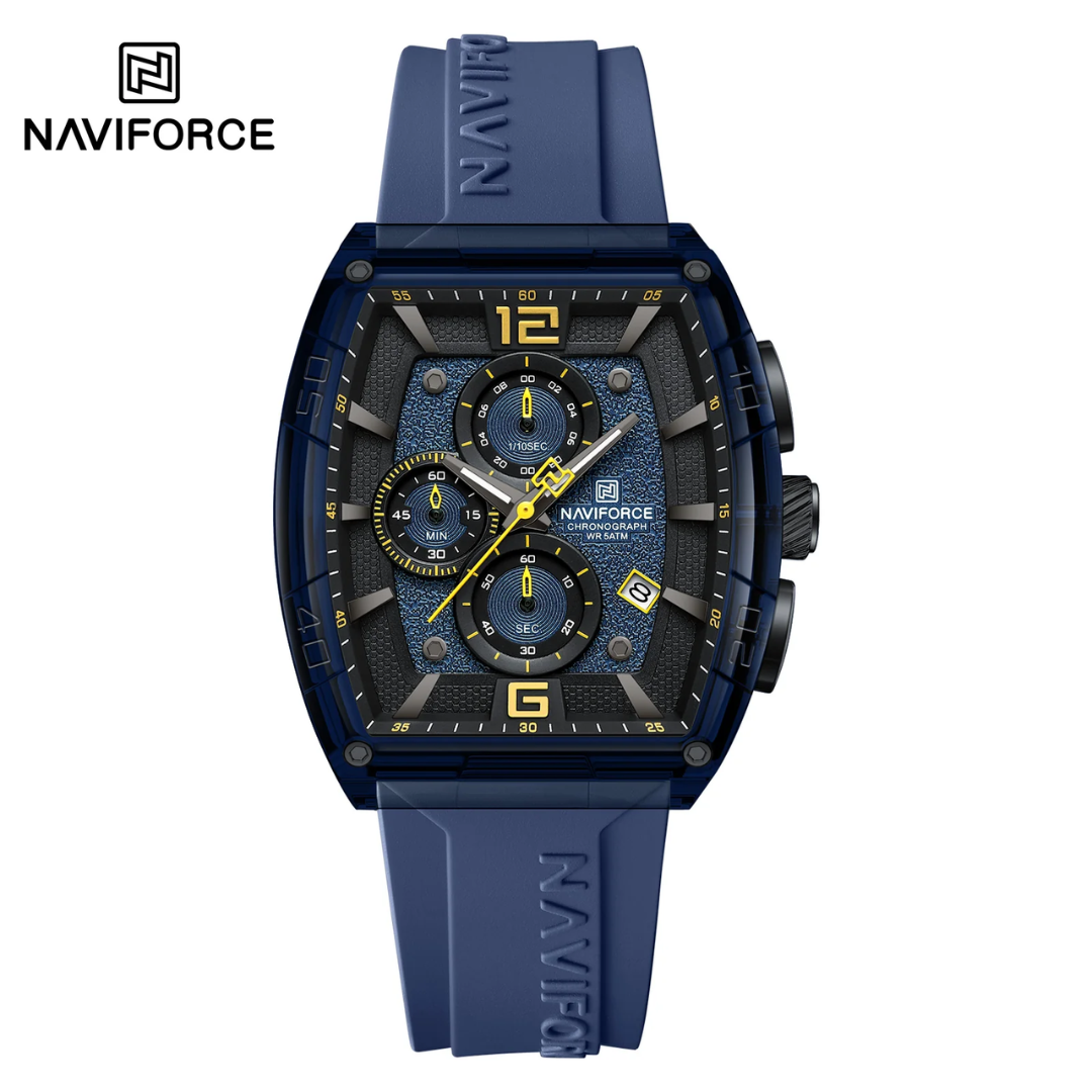 Naviforce Goma Cronógrafo Ref NF6101