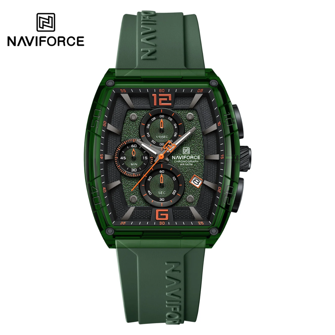 Naviforce Goma Cronógrafo Ref NF6101