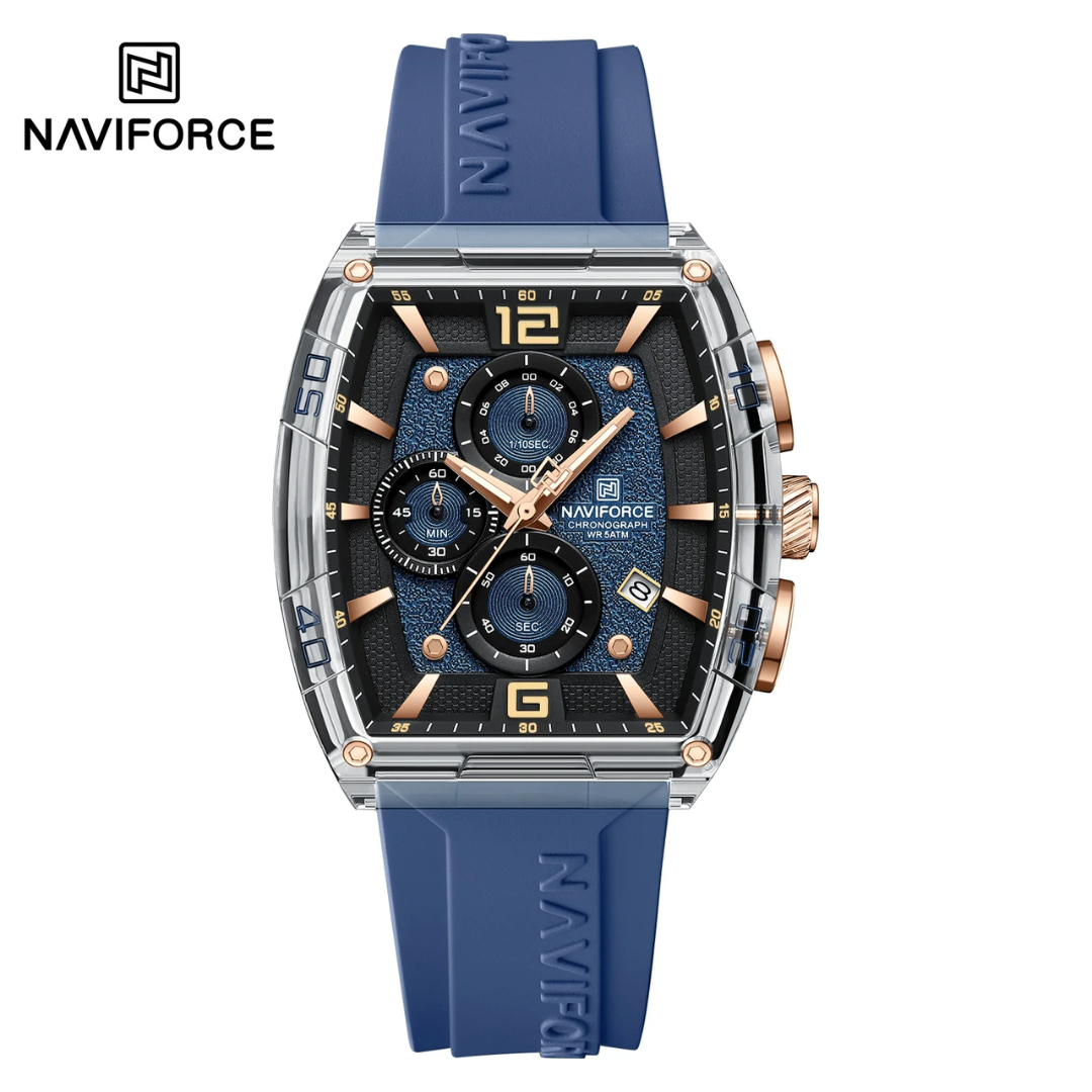 Naviforce Goma Cronógrafo Ref NF6101