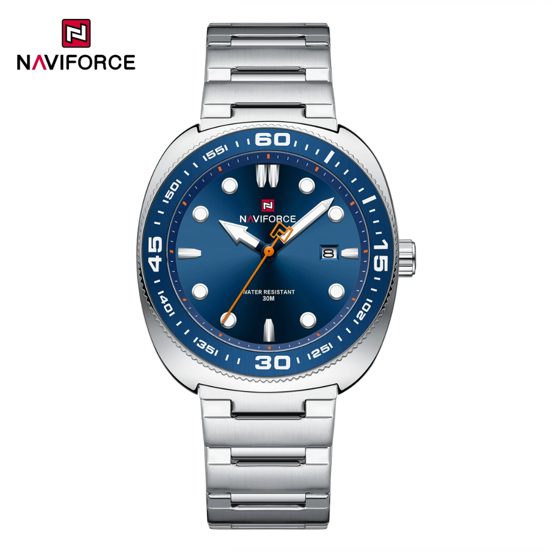 Naviforce Acero Calendario Ref NF9250