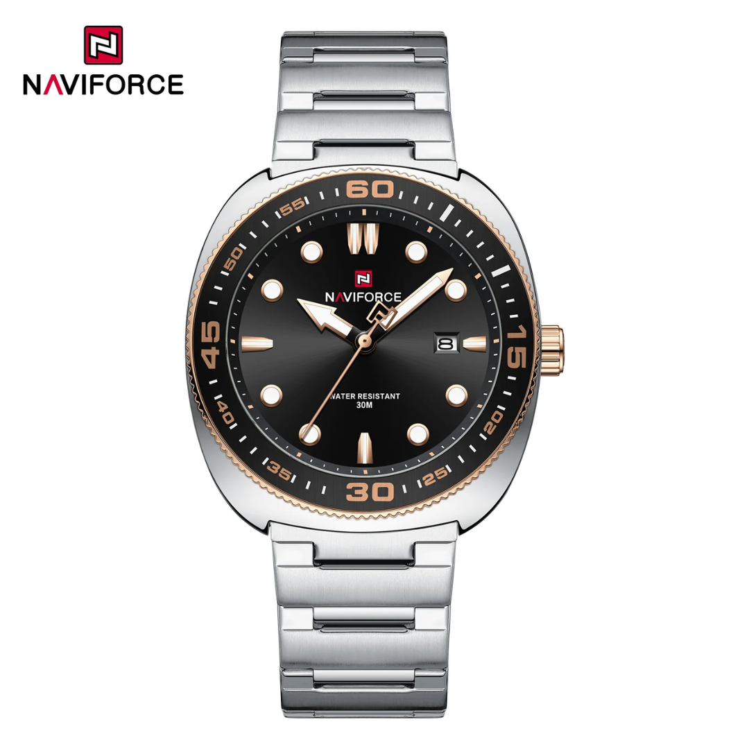 Naviforce Acero Calendario Ref NF9250
