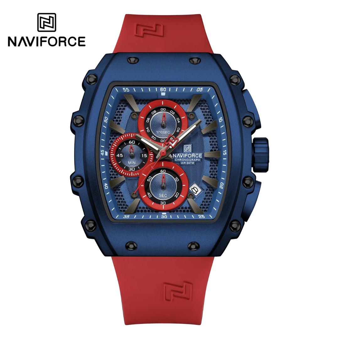 Naviforce Silicona Cronógrafo Ref NF8070