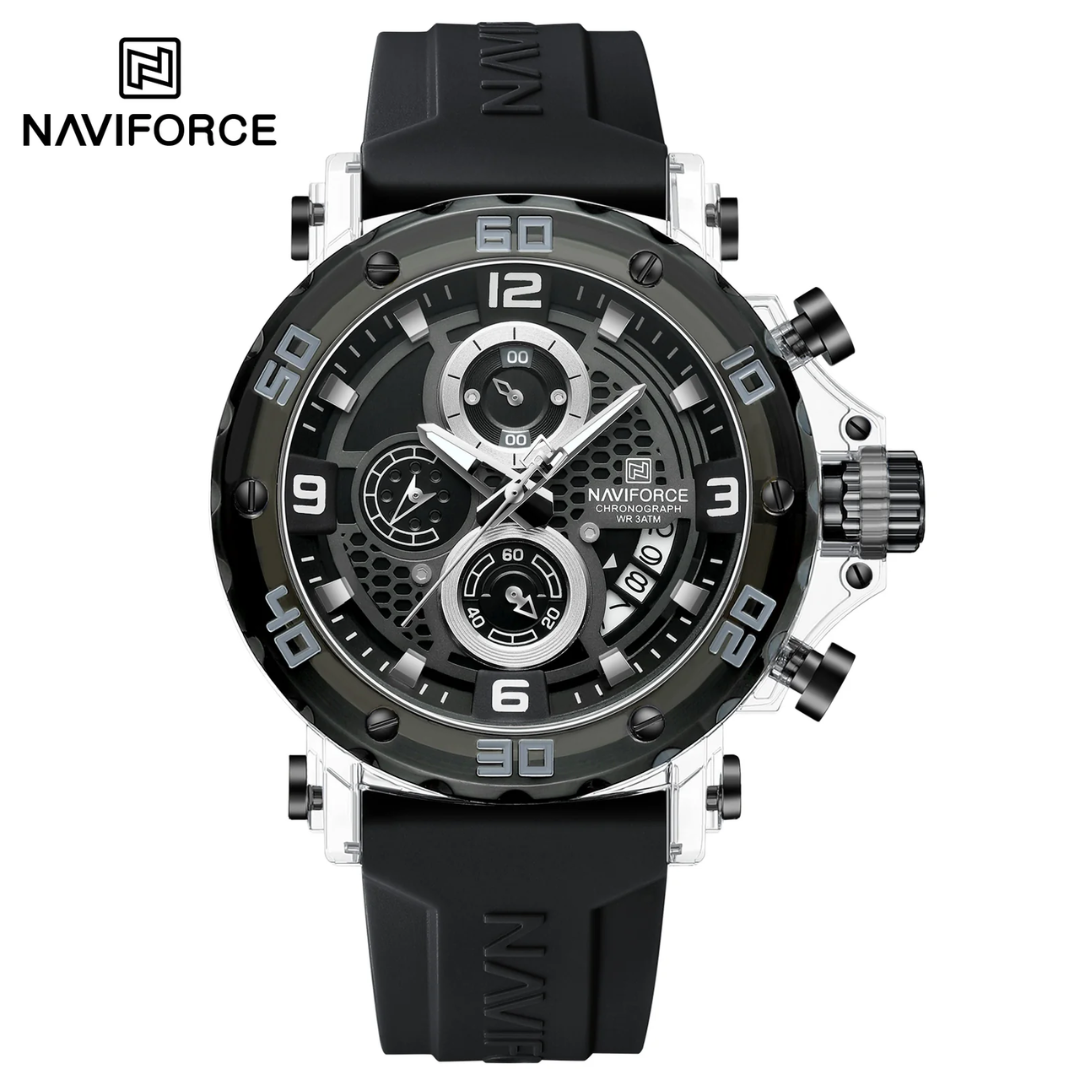 Naviforce Goma Cronógrafo Ref NF7123