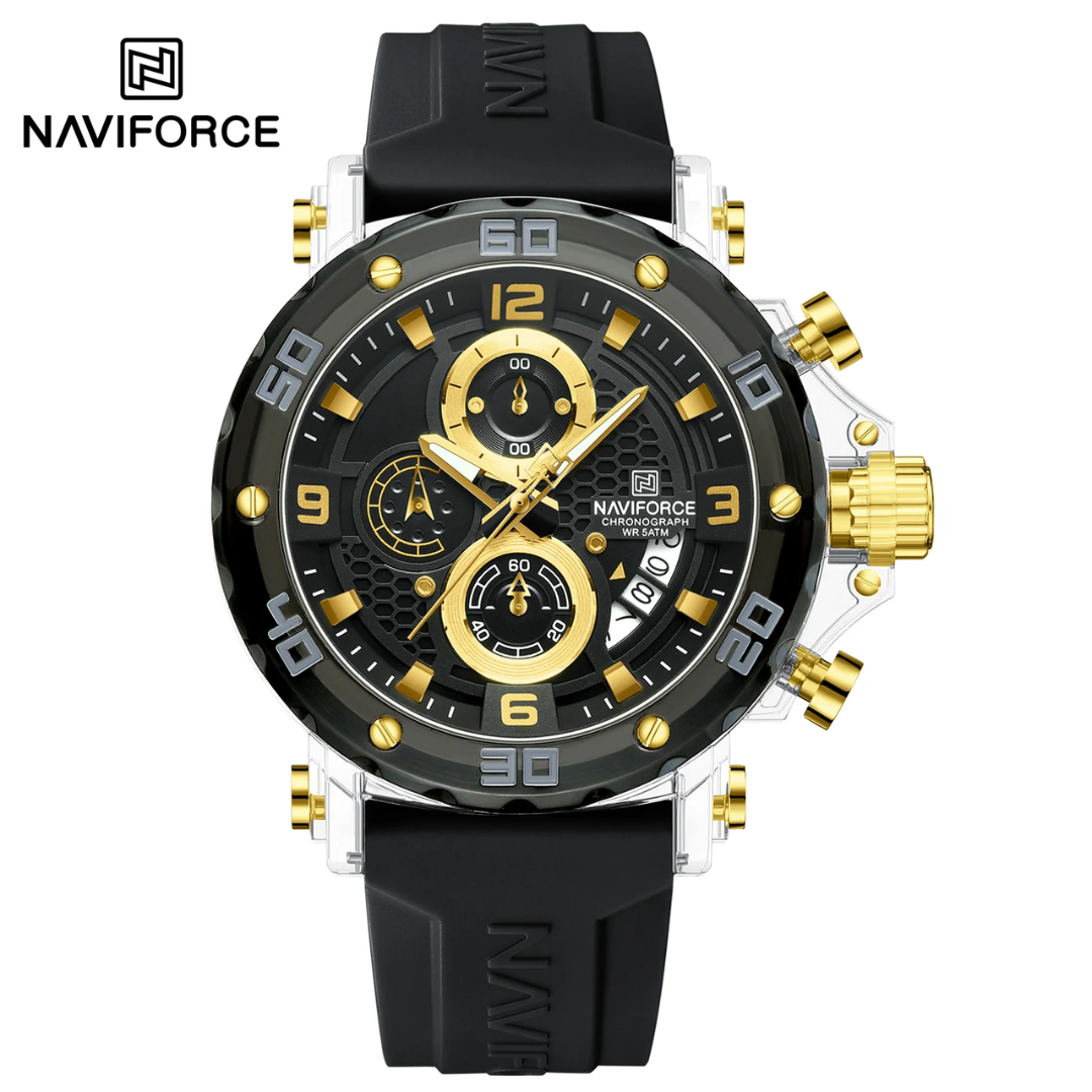 Naviforce Goma Cronógrafo Ref NF7123