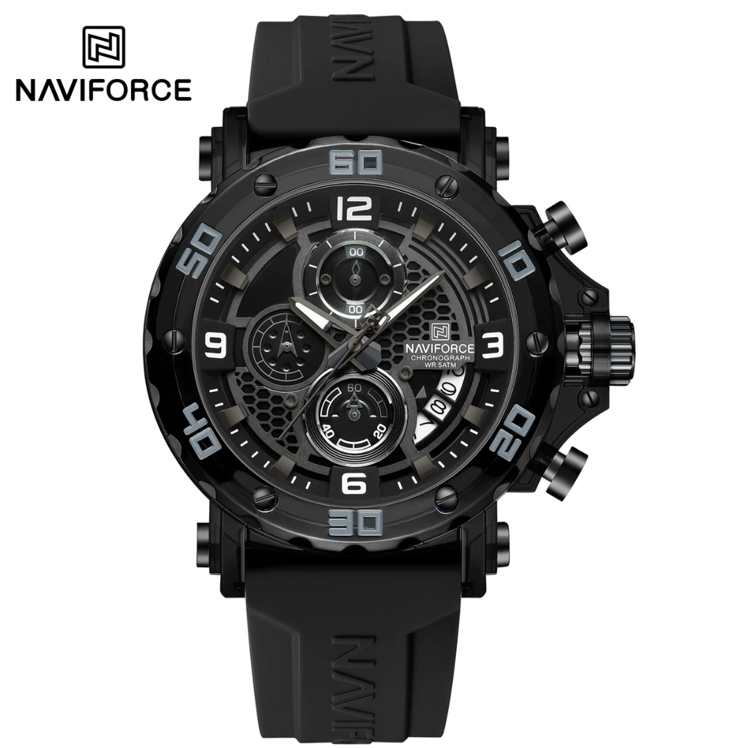 Naviforce Goma Cronógrafo Ref NF7123