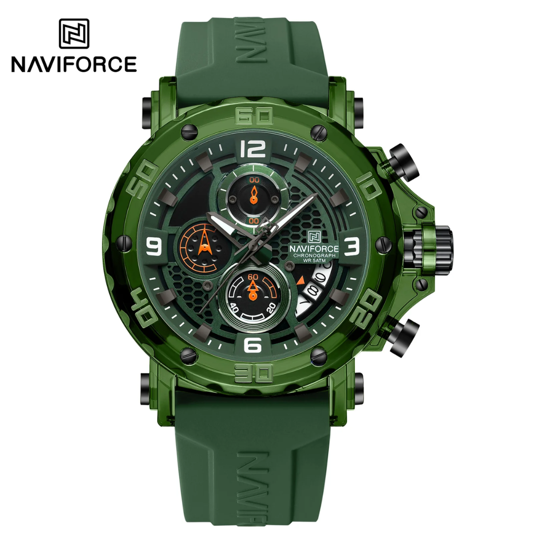 Naviforce Goma Cronógrafo Ref NF7123