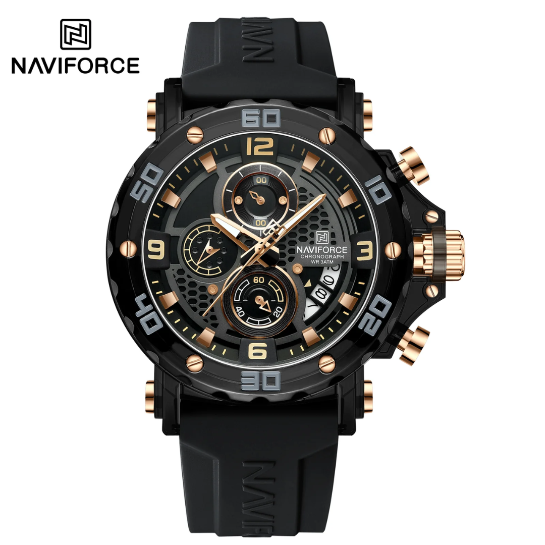 Naviforce Goma Cronógrafo Ref NF7123