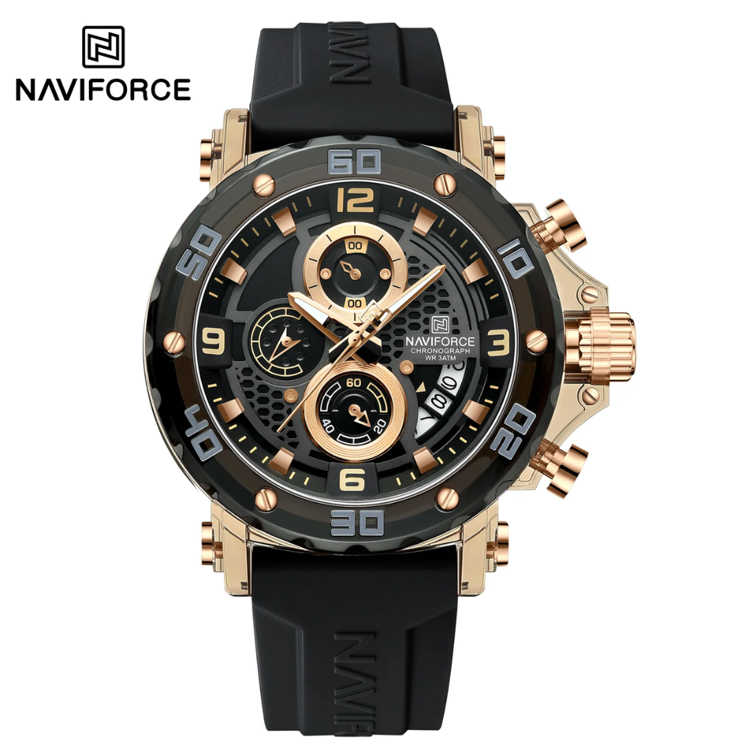 Naviforce Goma Cronógrafo Ref NF7123