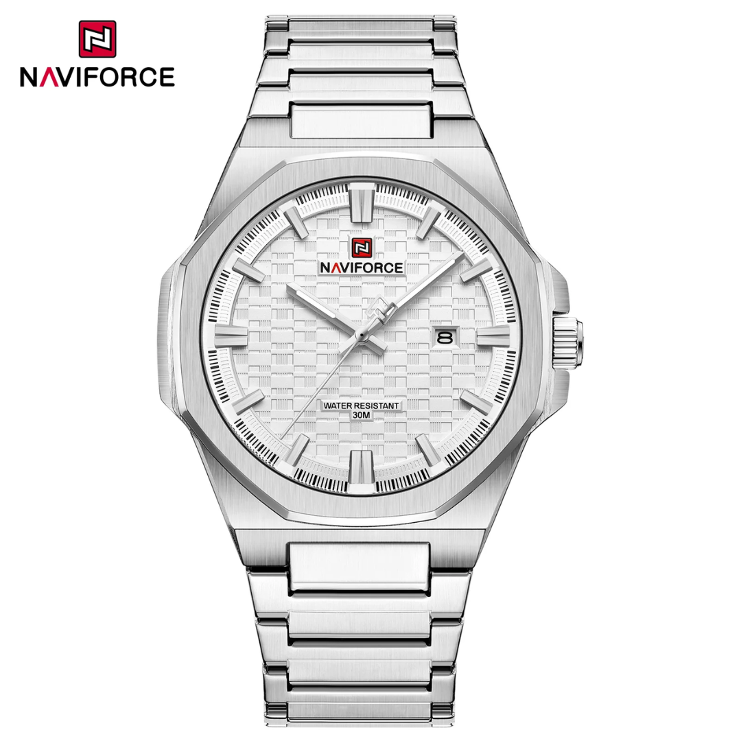 Naviforce Acero Calendario Ref NF9245