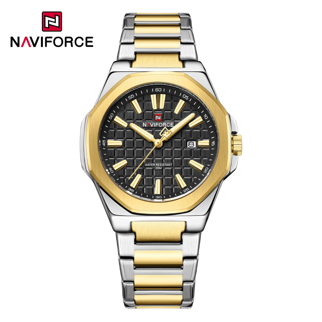 Naviforce Acero Calendario Ref NF9258