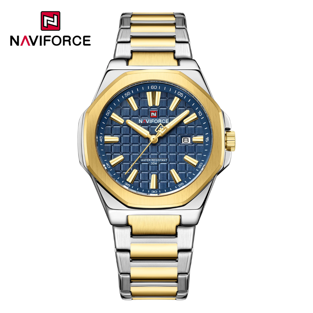 Naviforce Acero Calendario Ref NF9258