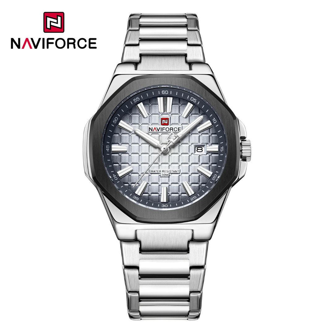 Naviforce Acero Calendario Ref NF9258