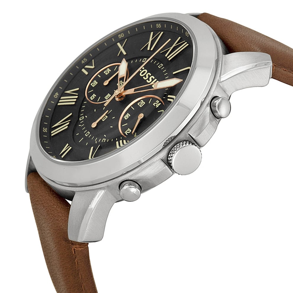 FOSSIL HOMBRE CUERO CAFE GRAN REF FS4813