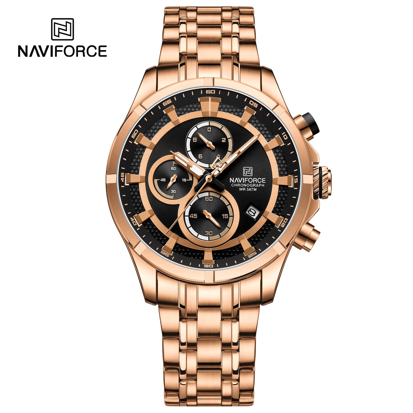 NAVIFORCE ACERO CRONOGRAFO REF NF 8046