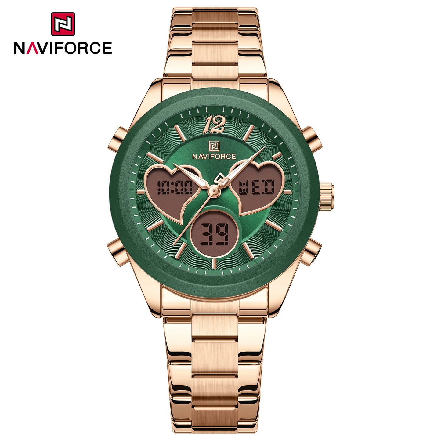 Naviforce Acero Doble Hora Ref NF5045S