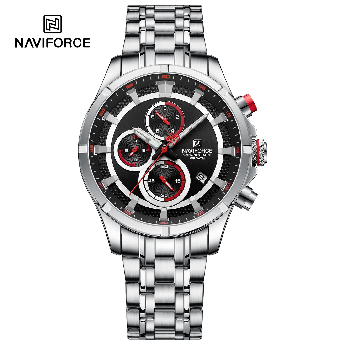 NAVIFORCE ACERO CRONOGRAFO REF NF 8046