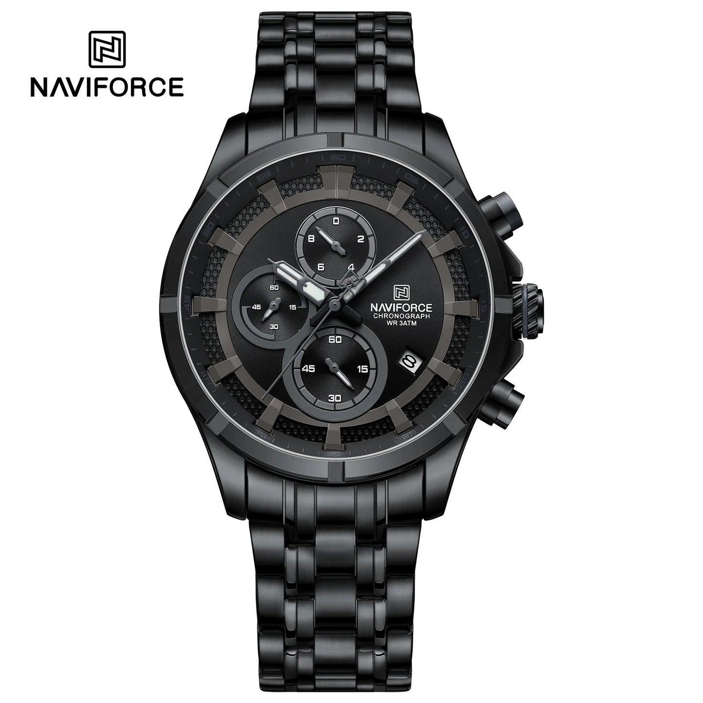 NAVIFORCE ACERO CRONOGRAFO REF NF 8046