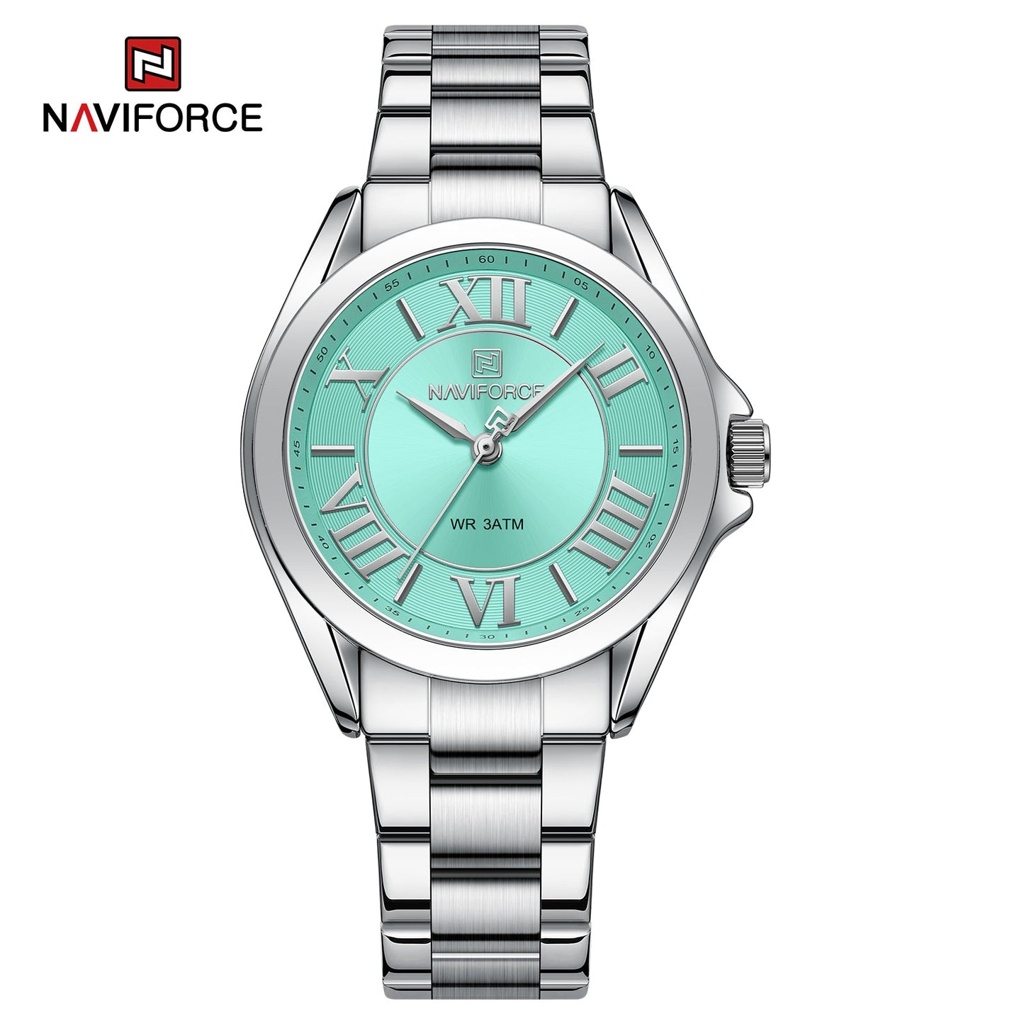 NAVIFORCE DAMA ACERO ANÁLOGO REF NF5037