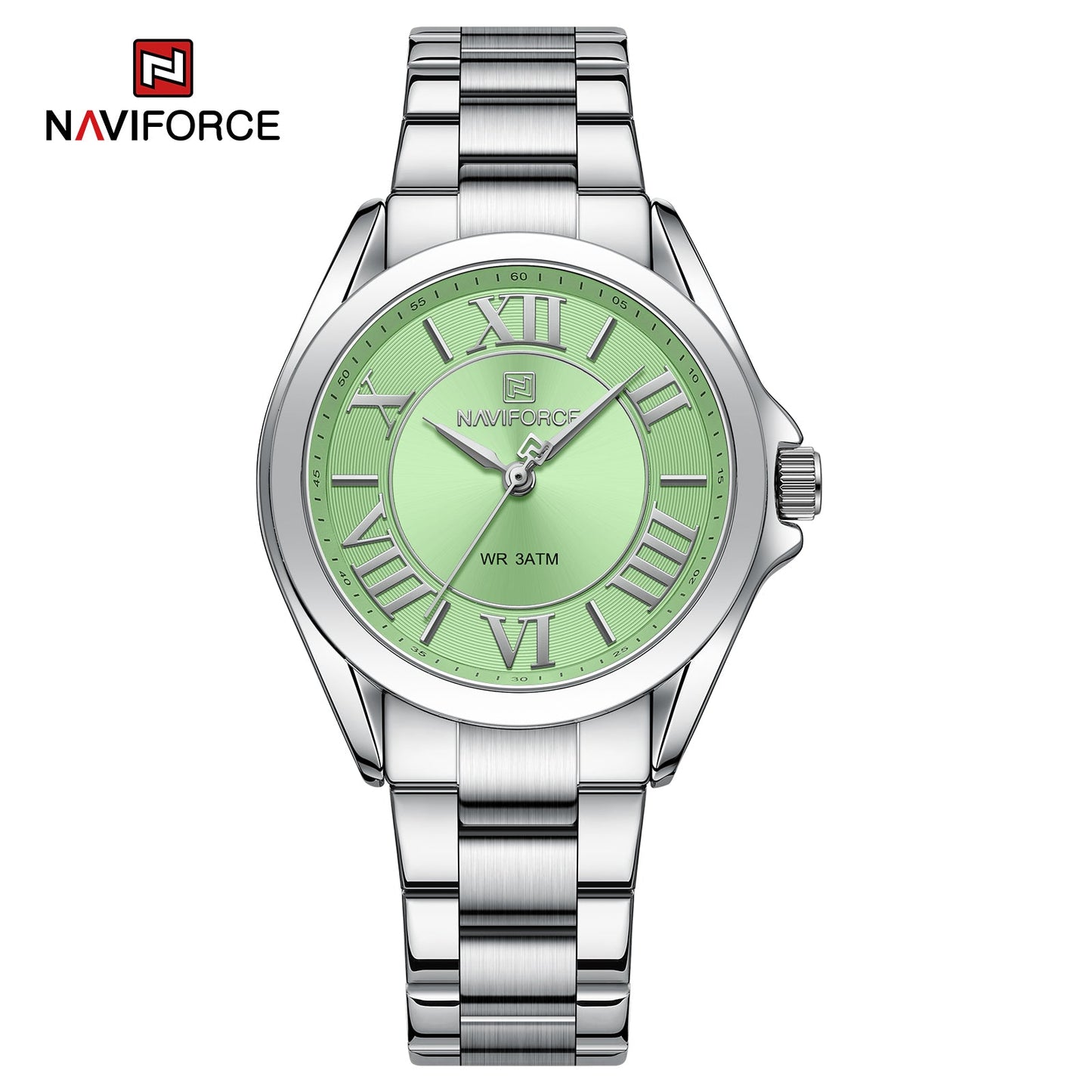 NAVIFORCE DAMA ACERO ANÁLOGO REF NF5037