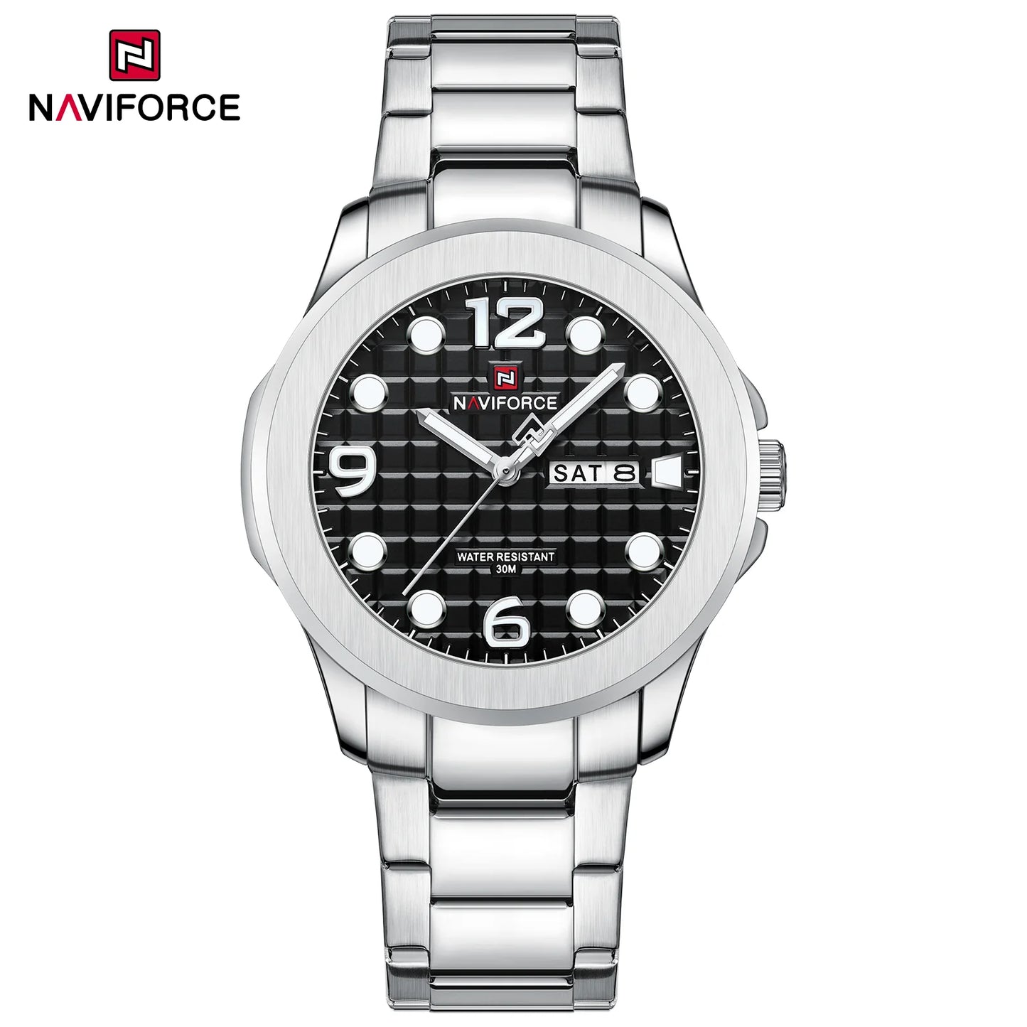 Naviforce Analogo Acero hombre REF NF9244