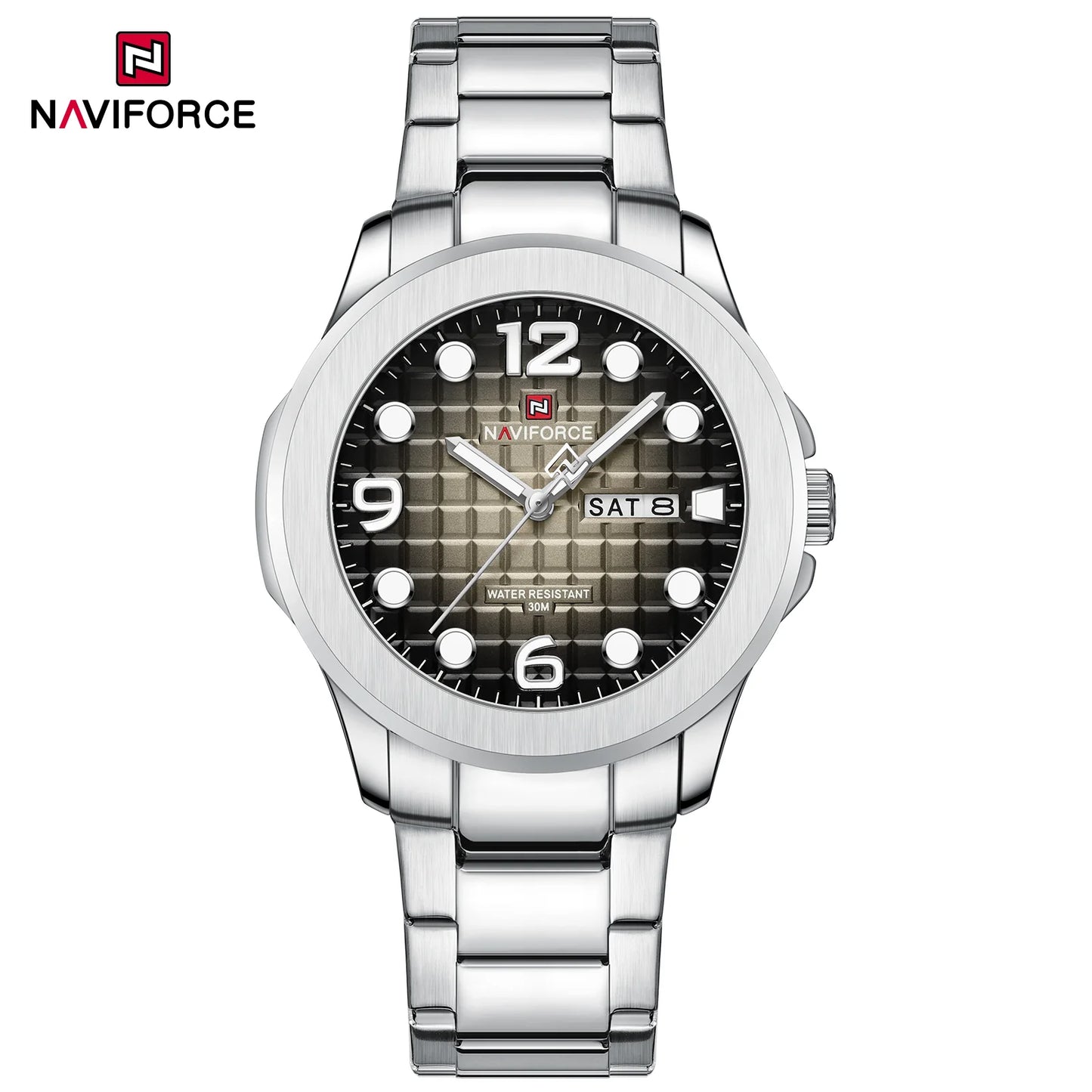 Naviforce Analogo Acero hombre REF NF9244