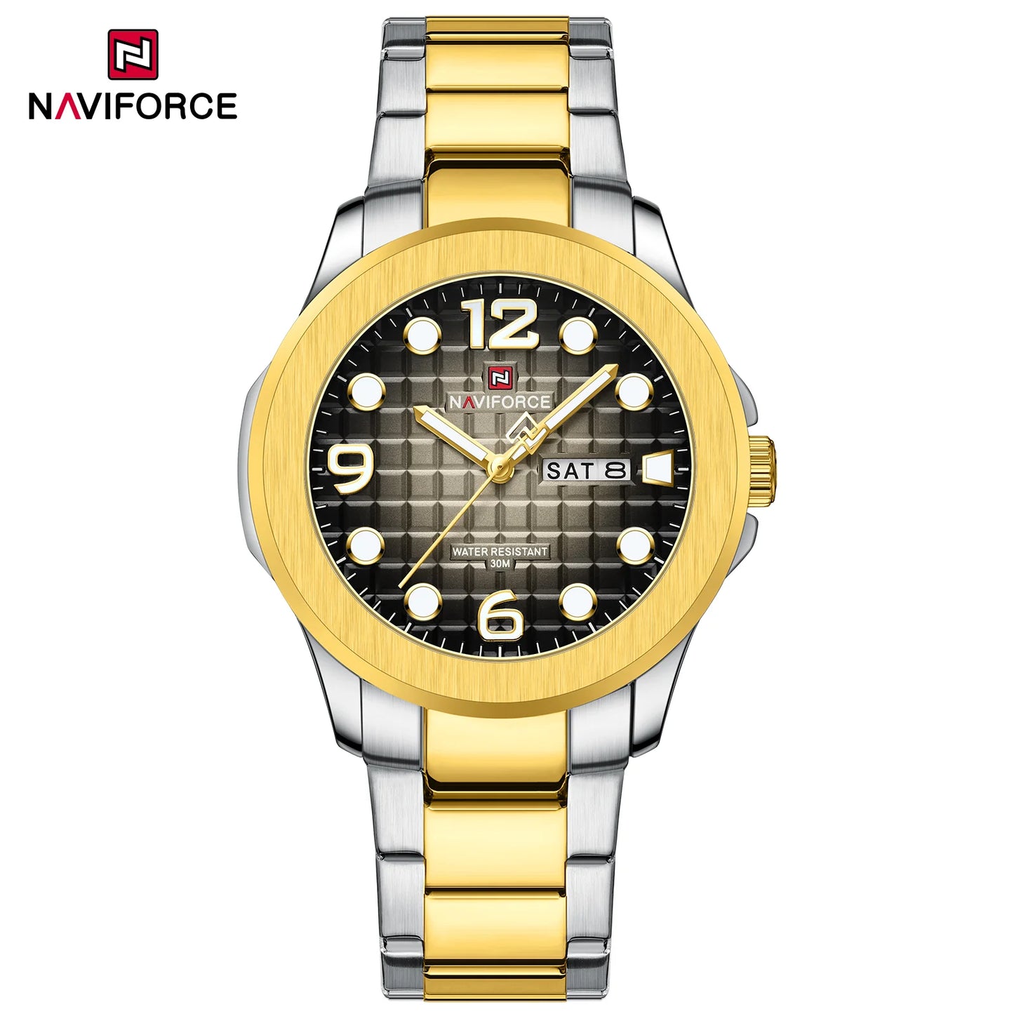 Naviforce Analogo Acero hombre REF NF9244