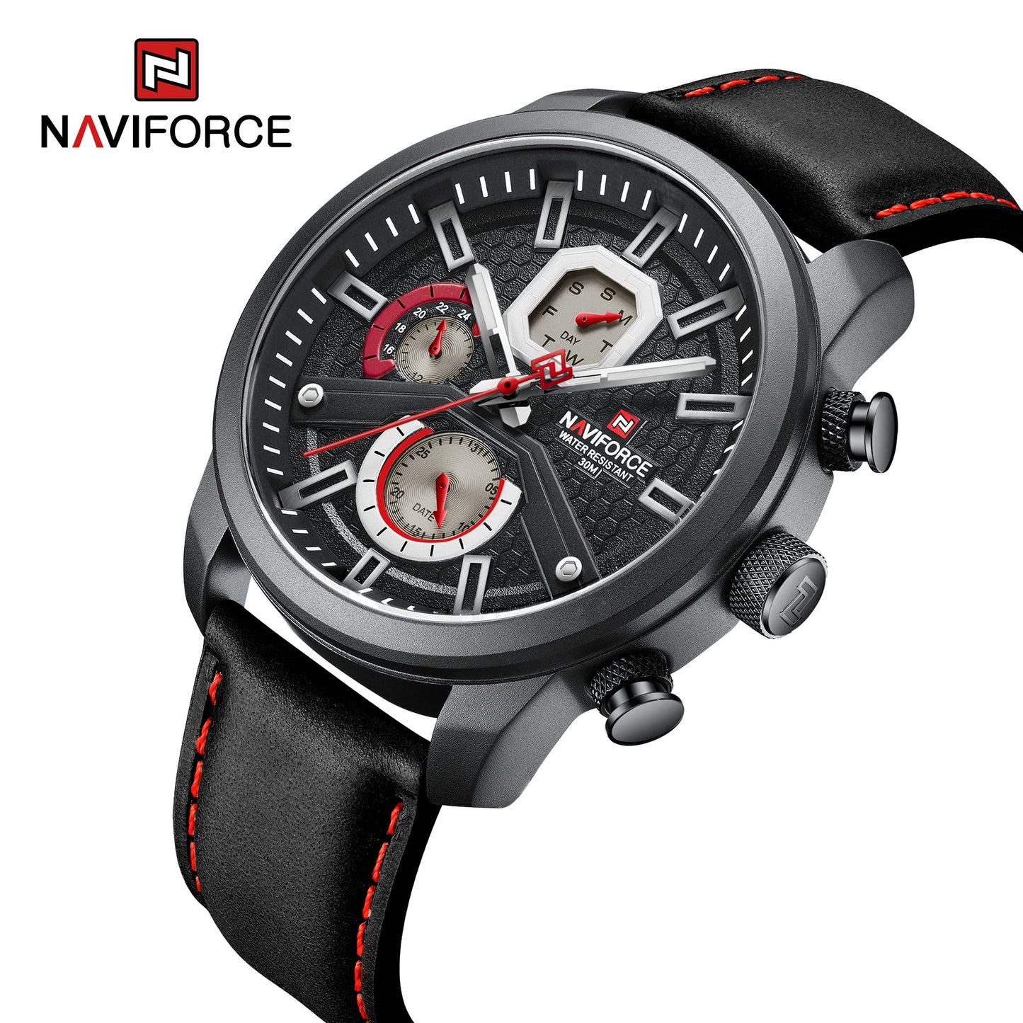 Naviforce Cuero Cronografo Hombre Ref NF9211L