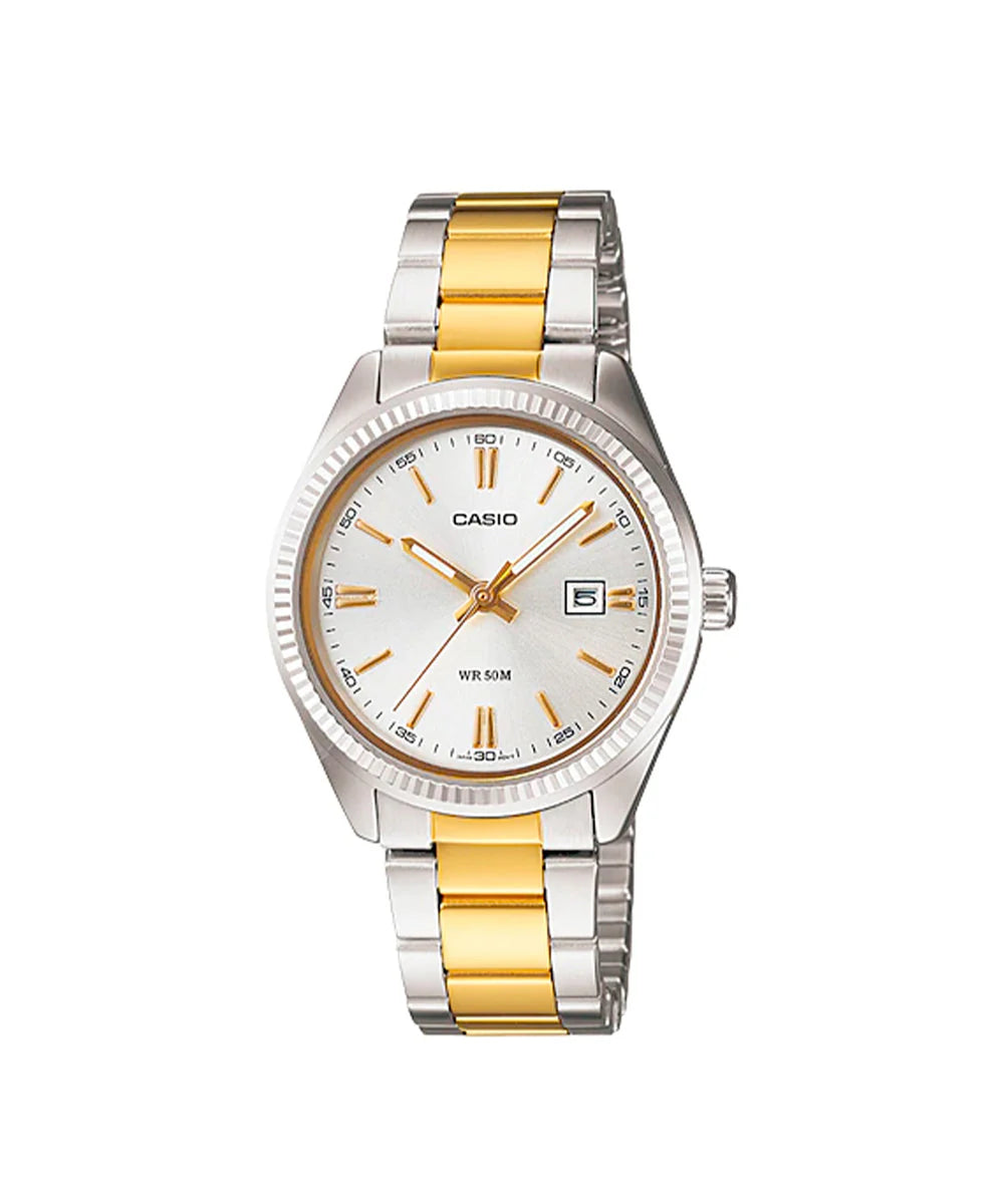CASIO ACERO BICOLOR DAMA REF: LTP-1302SG-7AVDF