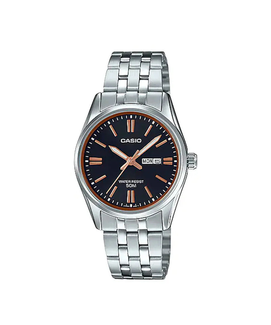CASIO ACERO PLATEADO DAMA REF: LTP-1335D-1A2VDF