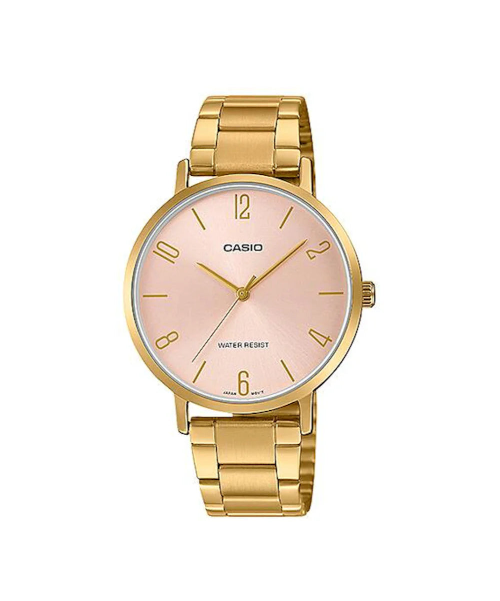 CASIO ACERO DORADO DAMA REF: LTP-VT01G-4BUDF