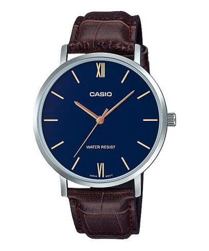 CASIO CUERO HOMBRE REF: MTP-VT01L-3B
