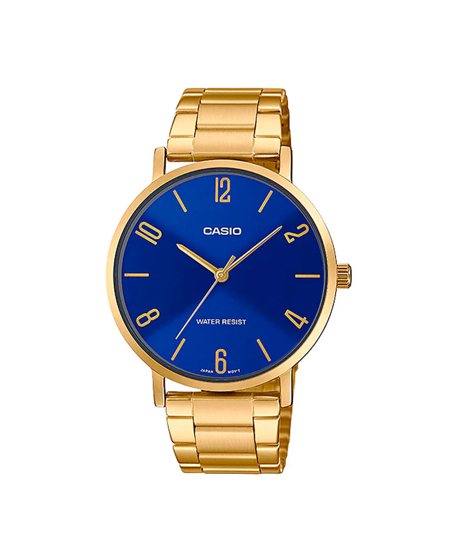 CASIO ACERO DORADO HOMBRE REF: MTP-VT01G-2B2UDF