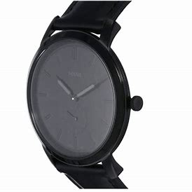 FOSSIL HOMBRE MINIMALIST CUERO NEGRO REF FS5447