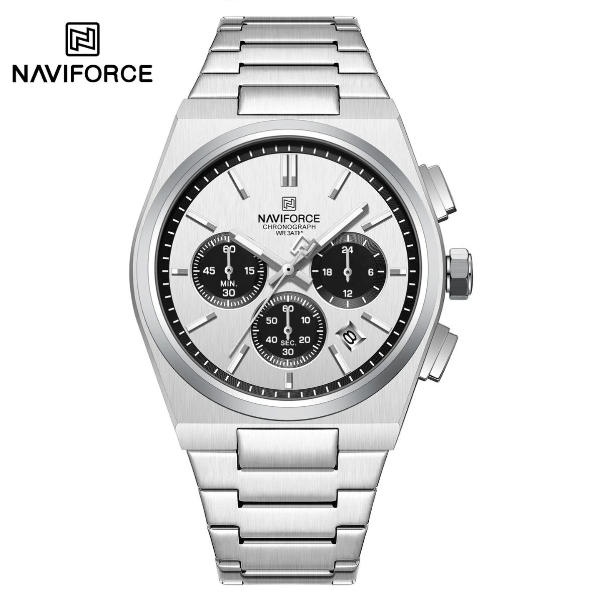 Naviforce Cronógrafo Funcional Acero Hombre Ref NF8048G