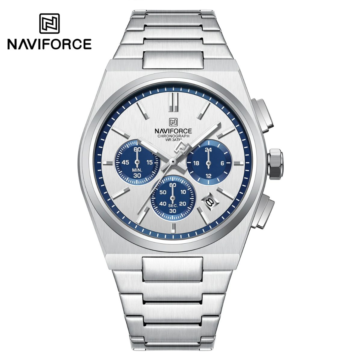 Naviforce Cronógrafo Funcional Acero Hombre Ref NF8048G