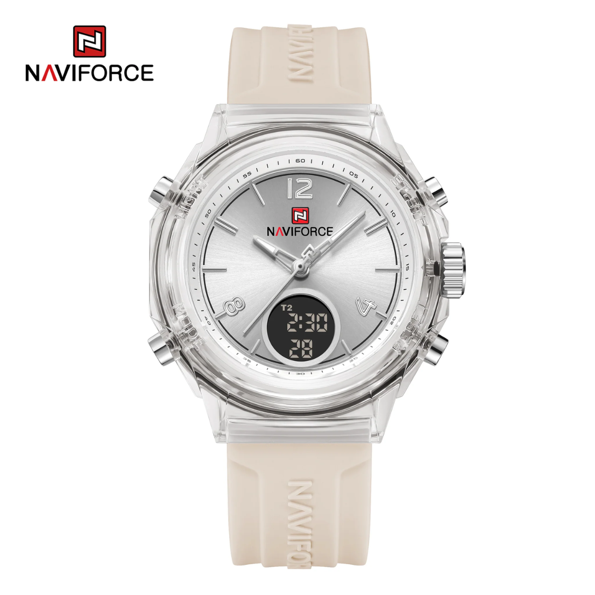 Naviforce Goma Doble Hora Dama Ref Nf7109