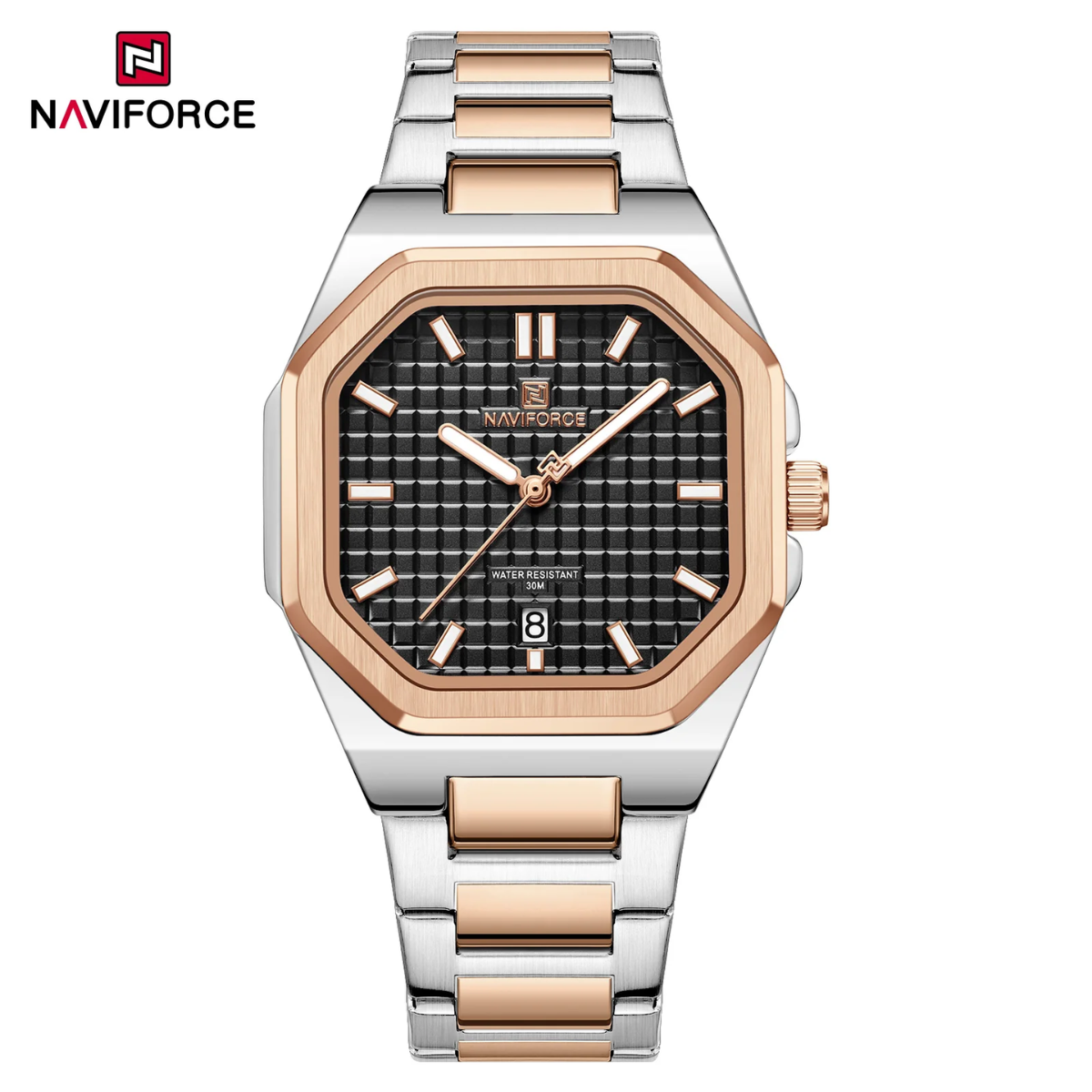 NAVIFORCE ACERO ANALOGOL DAMA REF NF5053