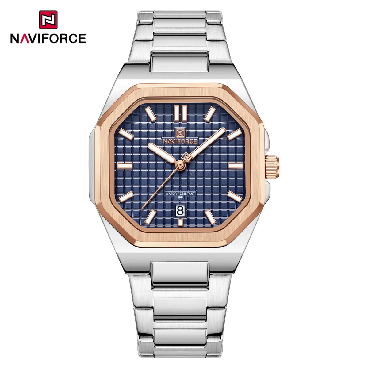 NAVIFORCE ACERO ANALOGOL DAMA REF NF5053
