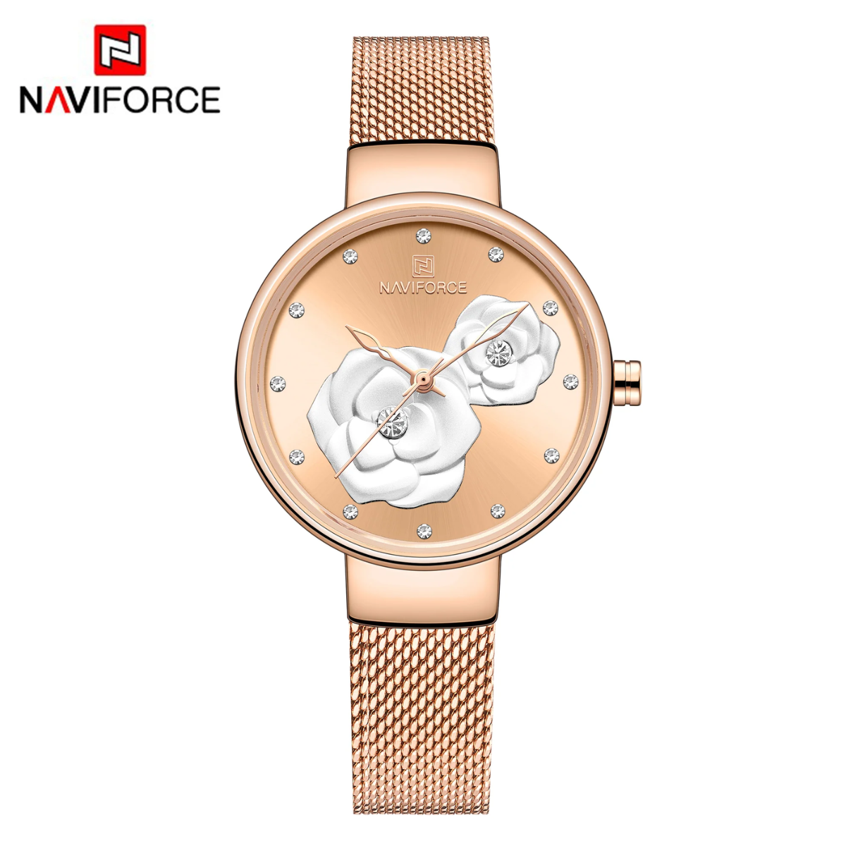 Naviforce Acero Análogo Dama Ref NF5013