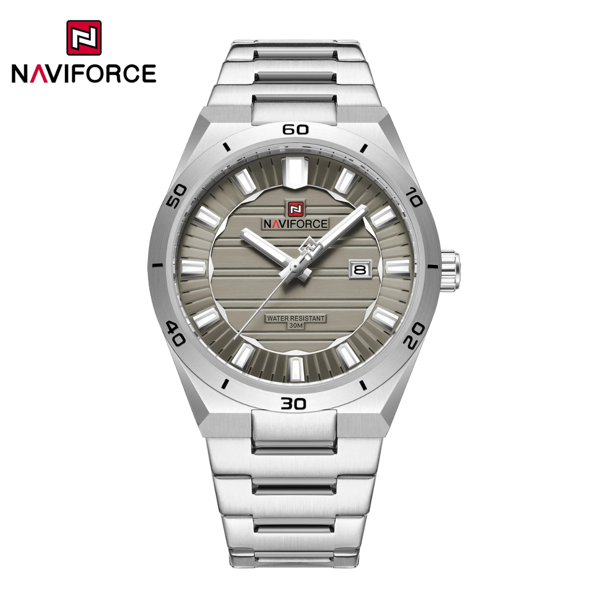 Naviforce Acero Calendario Ref NF9268