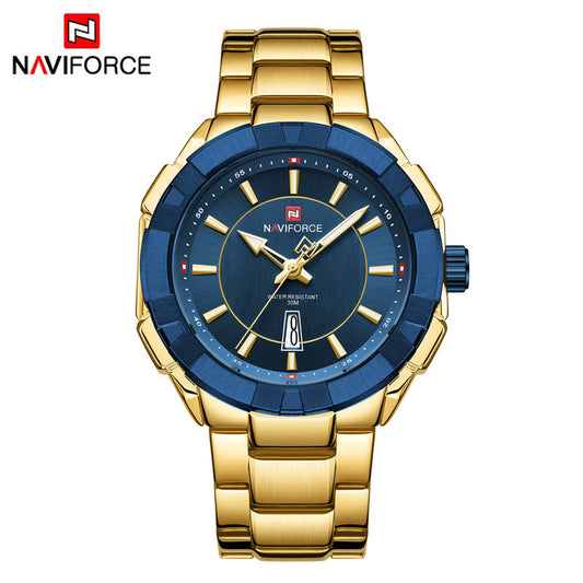 Naviforce Acero Calendario Ref NF9176M