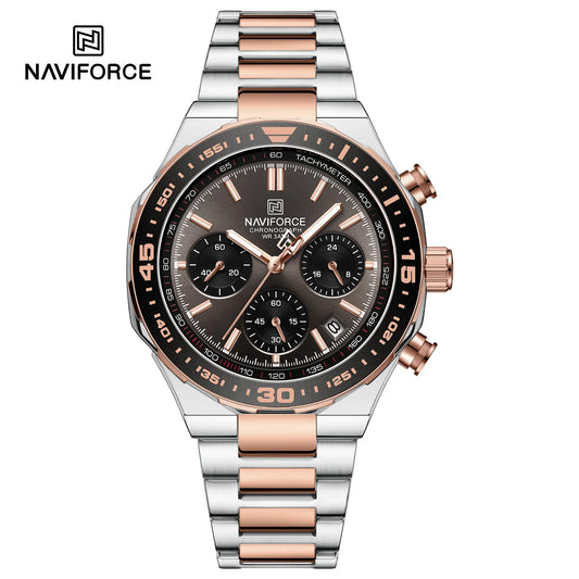 NAVIFORCE ACERO CRONOGRAFO  REF NF 8049