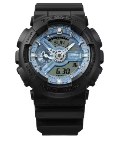 G-SHOCK ANALÓGICO DIGITAL AZUL HIELO SERIE 110 REF. GA-110CD-1A2