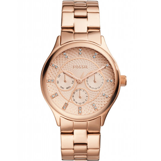 FOSSIL ACERO ORO ROSA DAMA REF BQ1561