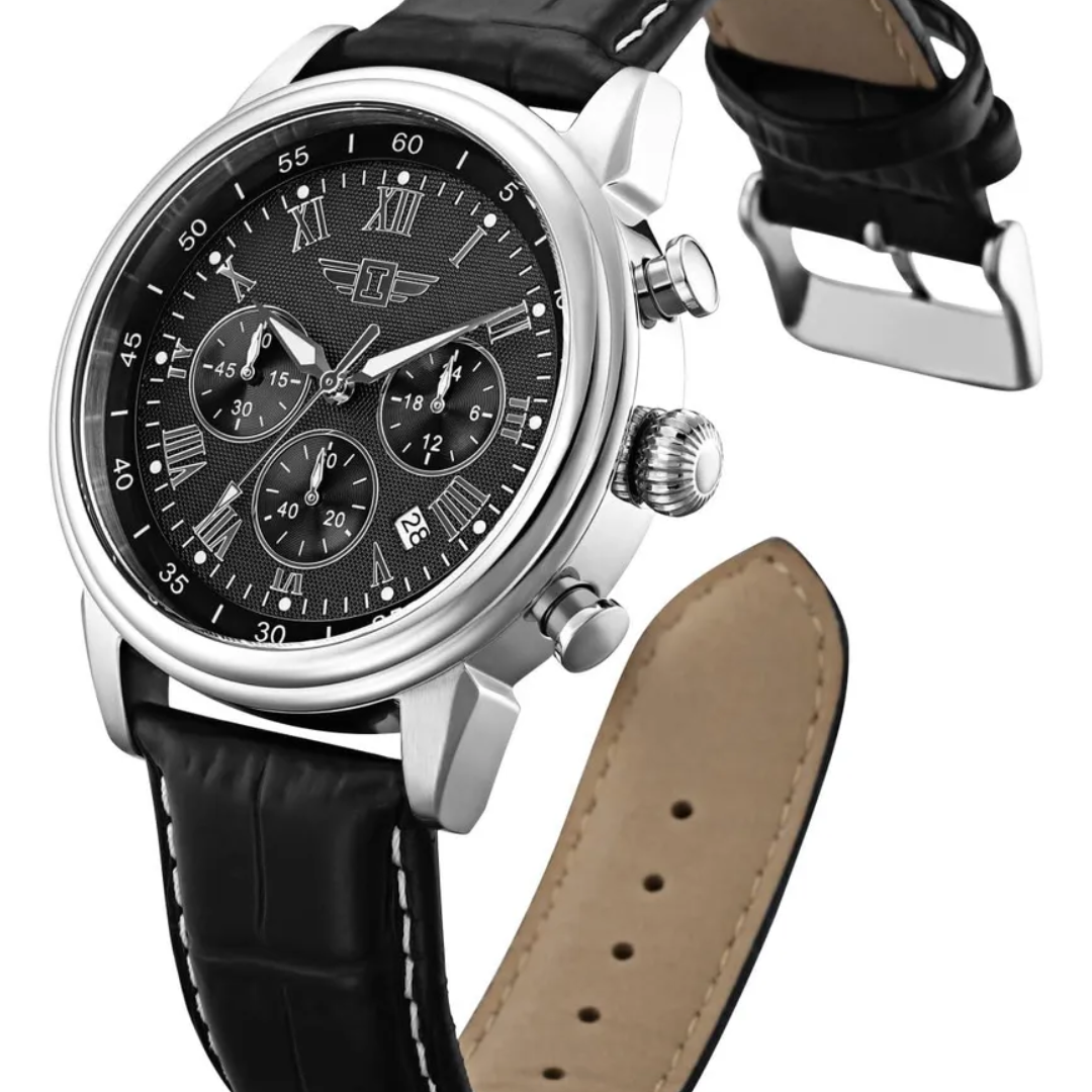 Invicta Chronograph , Cuero Negro Ref I 90242-001